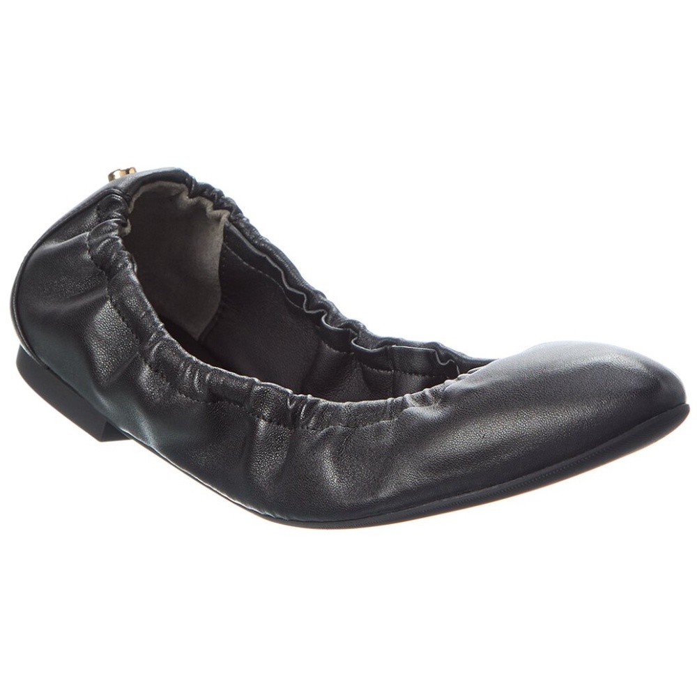 Stuart Weitzman Gabby scrunch rivet Flats